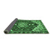 Sideview of Persian Emerald Green Traditional Rug, tr402emgrn