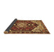 Sideview of Persian Brown Traditional Rug, tr402brn