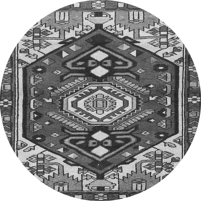 Square Persian Gray Traditional Rug, tr402gry