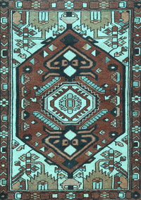 Persian Light Blue Traditional Rug, tr402lblu