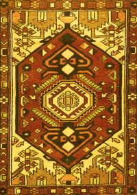 Persian Yellow Traditional Rug, tr402yw