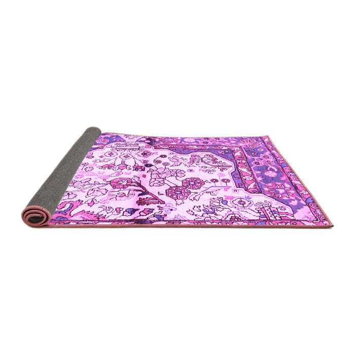 Sideview of Persian Purple Traditional Rug, tr4030pur