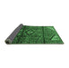 Sideview of Persian Emerald Green Traditional Rug, tr4031emgrn