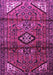 Machine Washable Persian Purple Traditional Area Rugs, wshtr4031pur