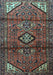 Persian Light Blue Traditional Rug, tr4031lblu