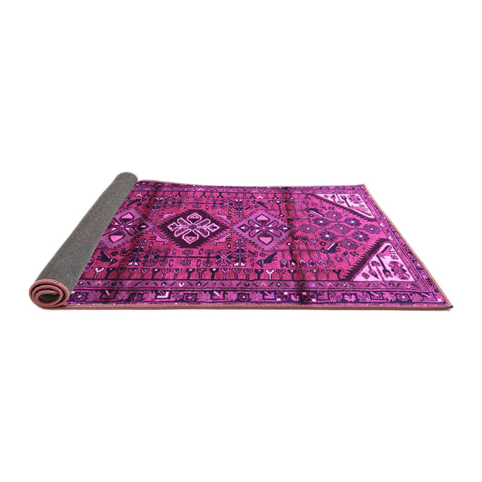 Sideview of Persian Purple Traditional Rug, tr4031pur