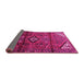 Sideview of Persian Pink Traditional Rug, tr4031pnk