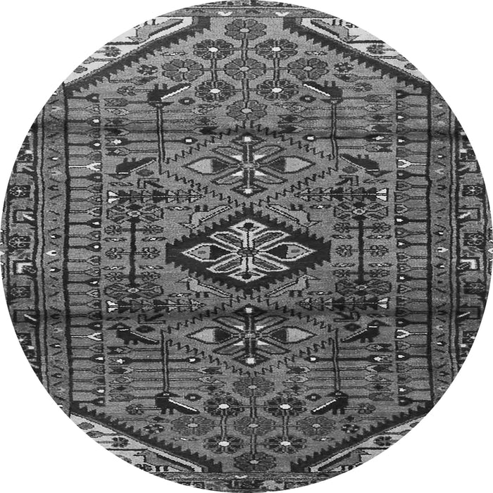 Square Persian Gray Traditional Rug, tr4031gry