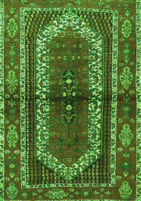 Persian Green Traditional Rug, tr4032grn