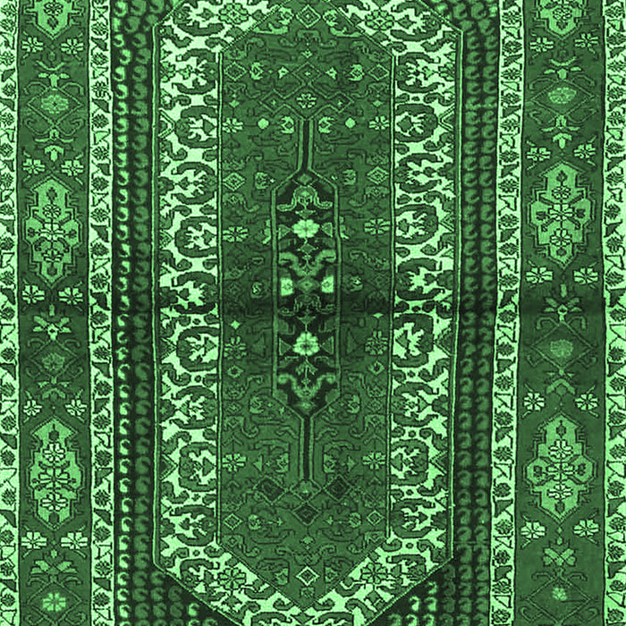 Persian Emerald Green Traditional Rug, tr4032emgrn