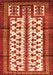 Persian Orange Traditional Rug, tr4033org