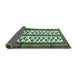 Sideview of Persian Turquoise Traditional Rug, tr4033turq