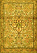 Machine Washable Persian Yellow Traditional Rug, wshtr4034yw