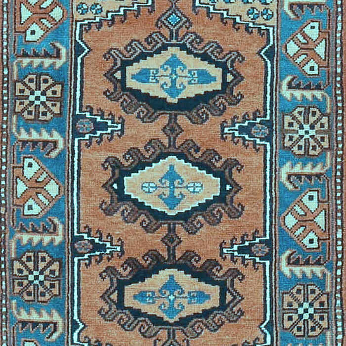Persian Light Blue Traditional Rug, tr4035lblu