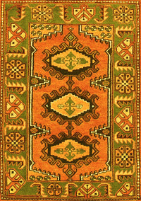 Persian Yellow Traditional Rug, tr4035yw