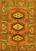 Persian Yellow Traditional Rug, tr4035yw