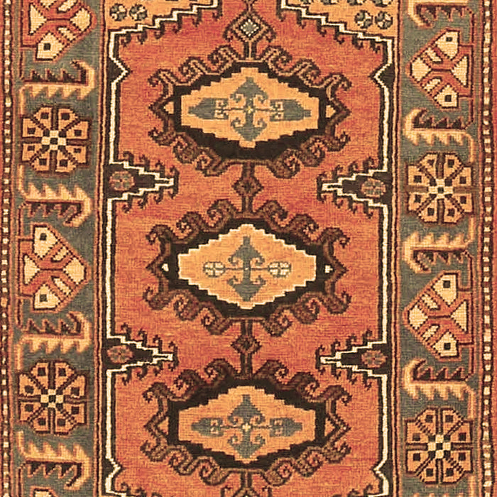 Machine Washable Persian Brown Traditional Rug, wshtr4035brn
