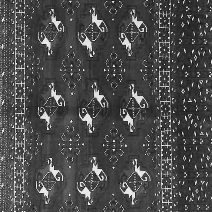 Serging Thickness of Machine Washable Persian Gray Traditional Rug, wshtr4036gry