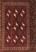 Machine Washable Persian Brown Traditional Rug, wshtr4036brn