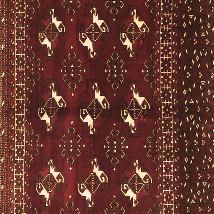 Machine Washable Persian Brown Traditional Rug, wshtr4036brn