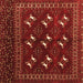 Serging Thickness of Persian Orange Traditional Rug, tr4036org