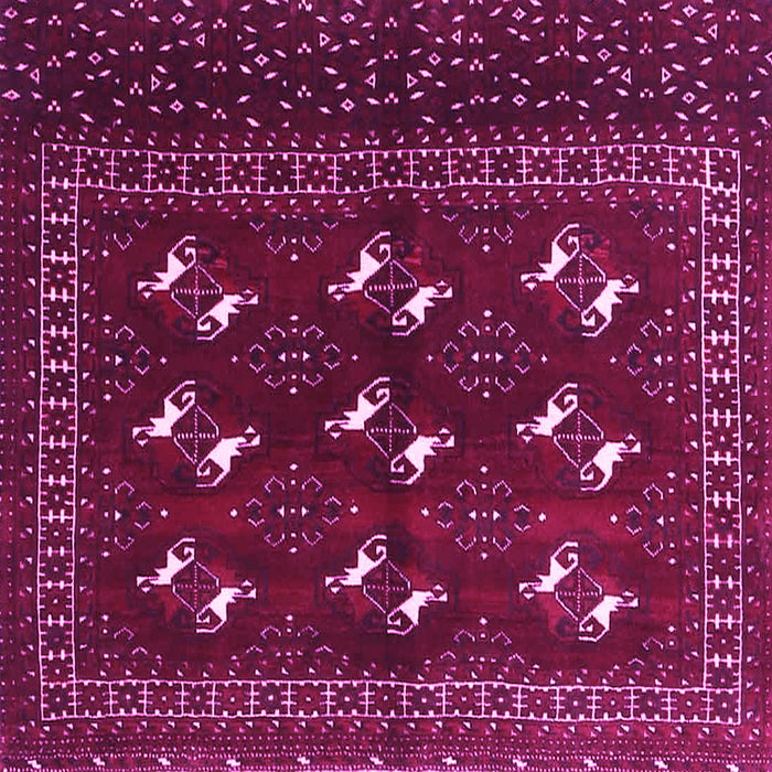 Square Persian Pink Traditional Rug, tr4036pnk