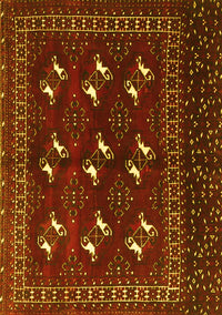 Persian Yellow Traditional Rug, tr4036yw