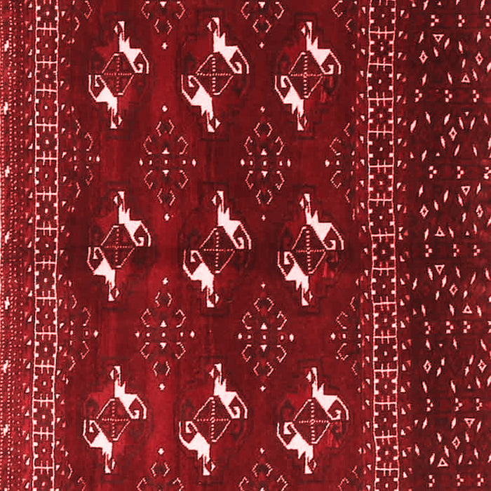 Machine Washable Persian Red Traditional Rug, wshtr4036red
