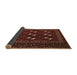 Sideview of Persian Brown Traditional Rug, tr4036brn