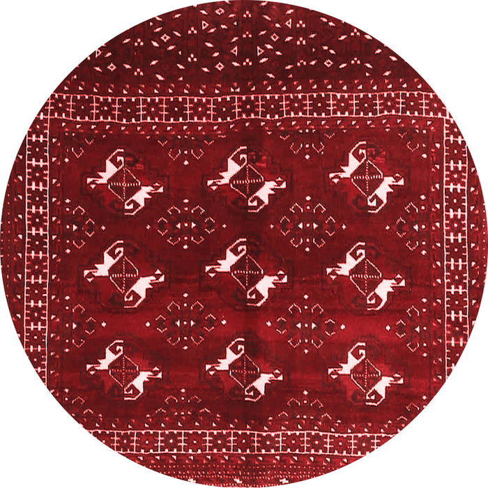 Machine Washable Persian Red Traditional Rug, wshtr4036red