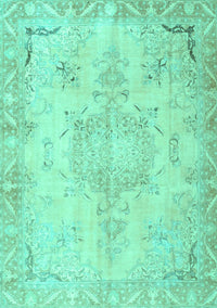 Persian Turquoise Traditional Rug, tr4038turq