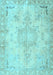 Persian Light Blue Traditional Rug, tr4038lblu