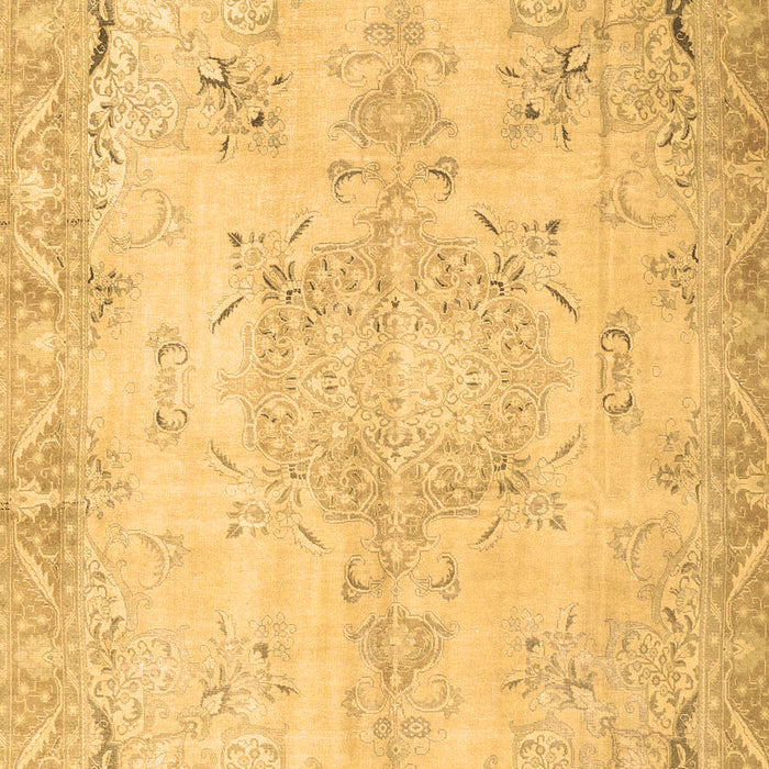 Machine Washable Persian Brown Traditional Rug, wshtr4038brn