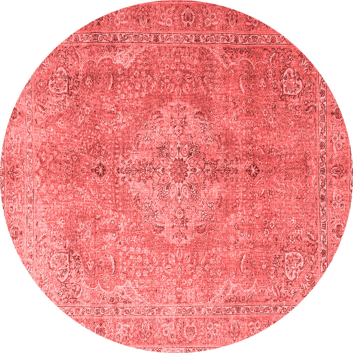 Machine Washable Persian Red Traditional Rug, wshtr4039red