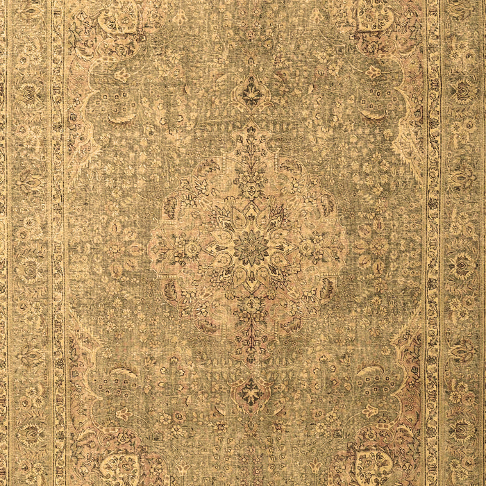 Machine Washable Persian Brown Traditional Rug, wshtr4039brn