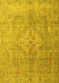 Persian Yellow Traditional Rug, tr4039yw