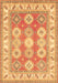 Geometric Brown Traditional Rug, tr403brn