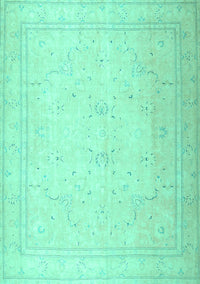 Persian Turquoise Traditional Rug, tr4040turq