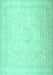 Persian Turquoise Traditional Rug, tr4040turq