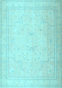 Persian Light Blue Traditional Rug, tr4040lblu