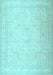 Persian Light Blue Traditional Rug, tr4040lblu