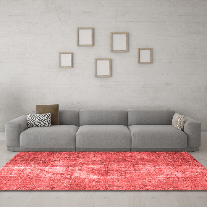 Traditional Red Washable Rugs