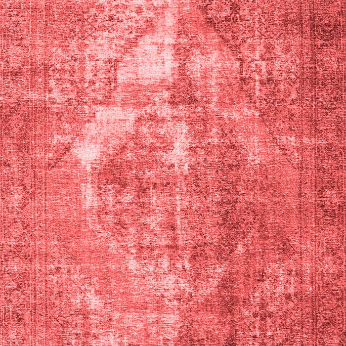 Machine Washable Persian Red Traditional Rug, wshtr4041red