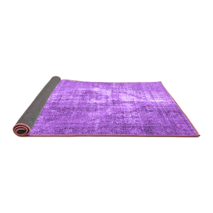 Sideview of Persian Purple Traditional Rug, tr4041pur