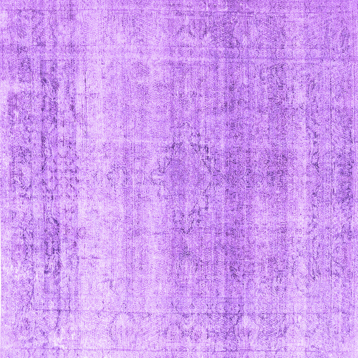 Square Machine Washable Persian Purple Traditional Area Rugs, wshtr4042pur