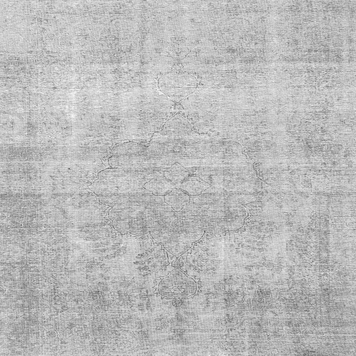 Serging Thickness of Persian Gray Traditional Rug, tr4043gry