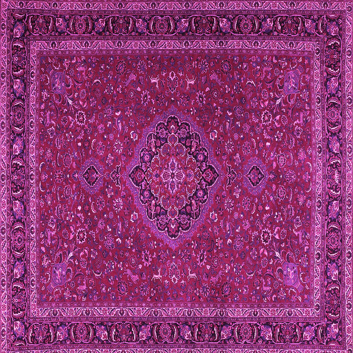 Square Persian Pink Traditional Rug, tr4044pnk