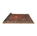 Sideview of Traditional Red Persian Rug, tr4045