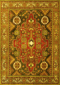 Persian Yellow Traditional Rug, tr4045yw