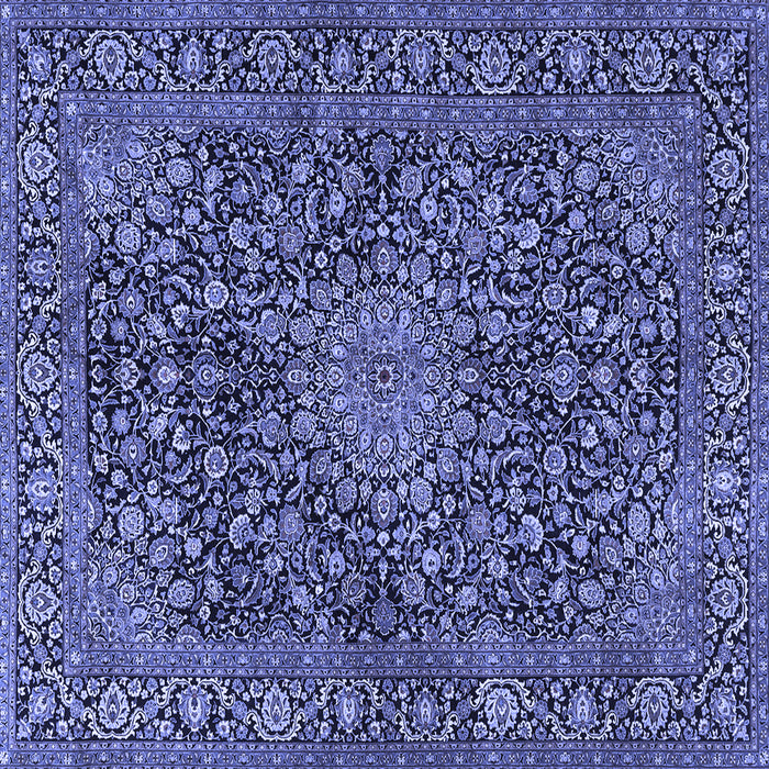 Square Persian Blue Traditional Rug, tr4046blu